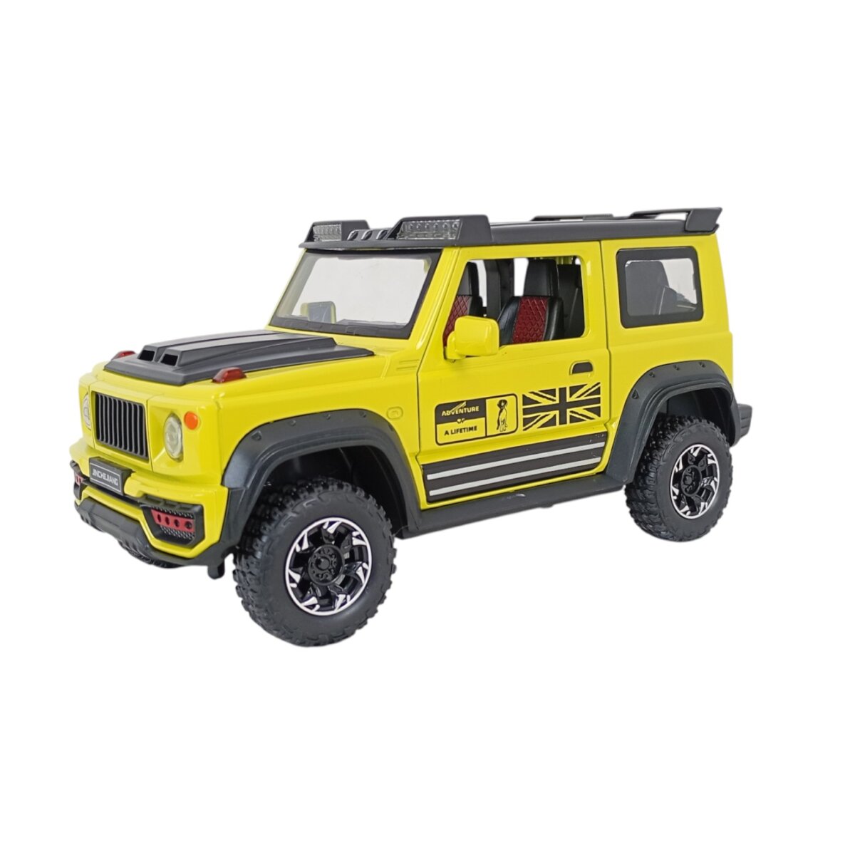 20SUV Alloy Car Model Die-cast Metal Vehicle with Sound And Lights for Kids | Ultimate 1:24 Scale Off-Road SUV for Ages 8+