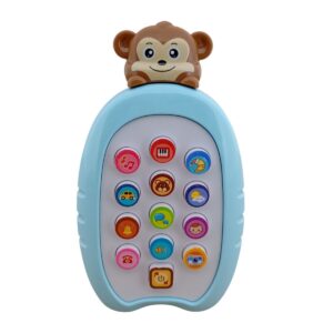Monkey Music Enlightenment Musical Phone ‘ Various Music Modes, Cute Animal Shapes, With Function Conversion For Kids | 3+Year