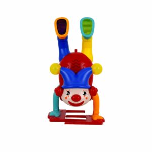 Dancing Clown With Music and LED Light – Fun Electric Upside Down Toy for Kids 3+ Years