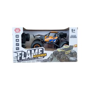 Lumo Flame Messenger Rock Crawler Spray Car | Ultimate Remote Control Off-Road Car With Mist Spray for Kids 6+