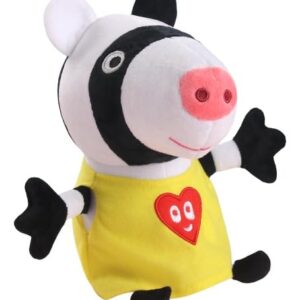 Hasbro Peppa Pig Zoe Zebra Plush 30cm – Adorable Soft Cuddly Stuffed Toy for Kids Playtime and Collecting Age 3+