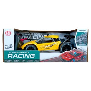 Super Speed Racing 1:16 Scale Remote Control Car | High-Speed RC Action with Spoiler and Bumper | 6+ Years