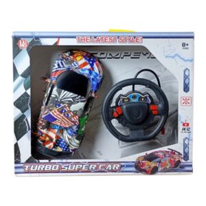 Turbo Super Remote Control Car for Kids | High-Speed Racing RC Vehicle | Ultimate Fun for Ages 8+