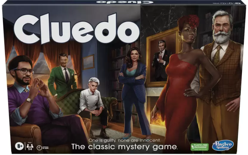 Hasbro Cluedo One Is Guilty None Are Innocent | Classic Mystery Board Game for Kids | 8+ Years