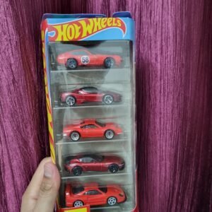 Hot Wheels Ferrari 5-Pack Die-Cast Car Set | Premium Ferrari Collection Pack